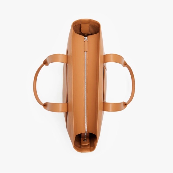 NWOT Monos Metro Tote, Saddle Tan - Picture 4 of 12